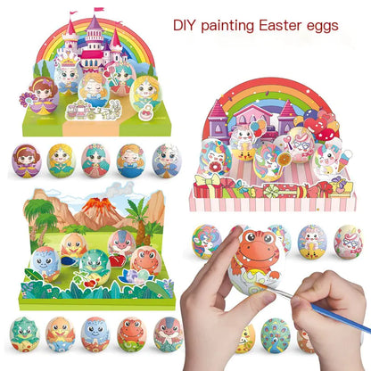 DIY Egg Painting Kit for Kids – 3D Art Fun