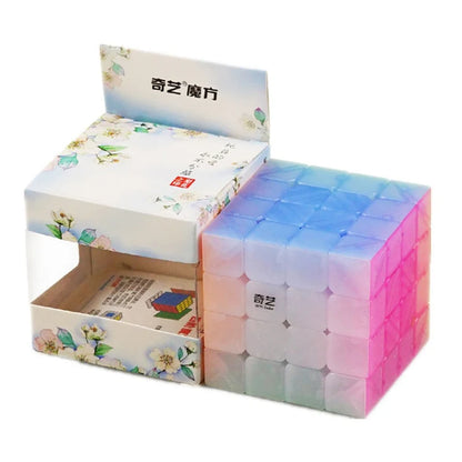 Qiyi Yuan S 4X4 V2 Speed Cube 4X4X4 Puzzle Speed Magic Cube 4Layers Speed Cube Professional Puzzle Toy for Children Kids Gift
