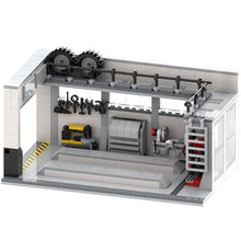 Car Repair Shop Building Block Toy