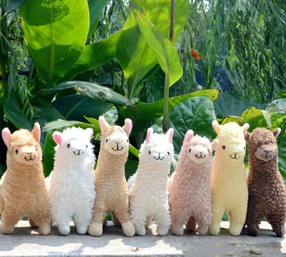 Cute Alpaca Plush Toy – Soft, Fluffy & Huggable Set