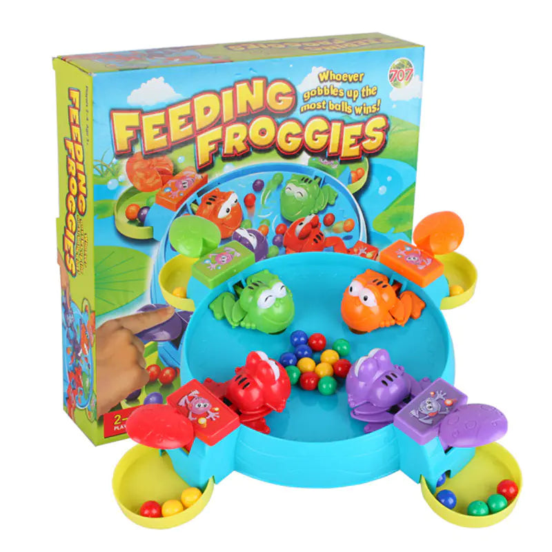 Feeding Froggies Board Game – Fast-Paced Fun for Kids
