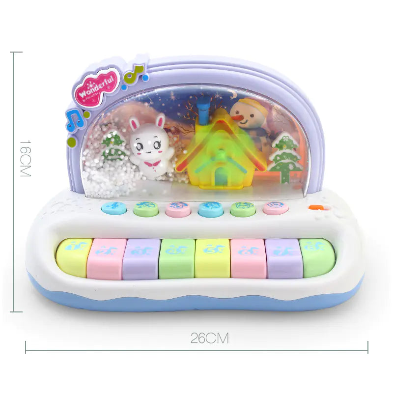 Children's Snowflake Keyboard - Early Learning Musical Toy