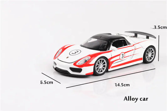 Racing Sports Car Toy | Sleek Pull Back Action Car