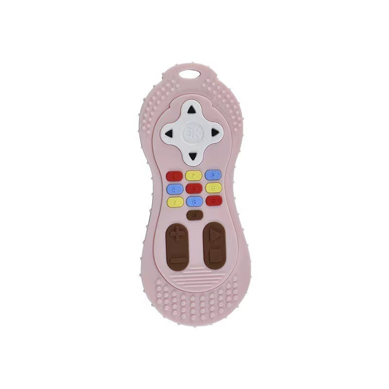 Cute Silicone Baby Teether – Remote Control & Cartoon Designs