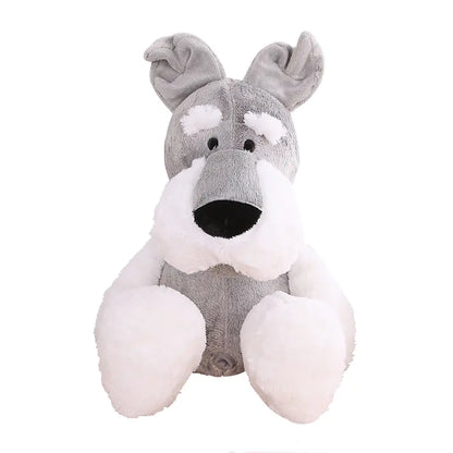 Cuddly Schnauzer Plush Pal for Kids