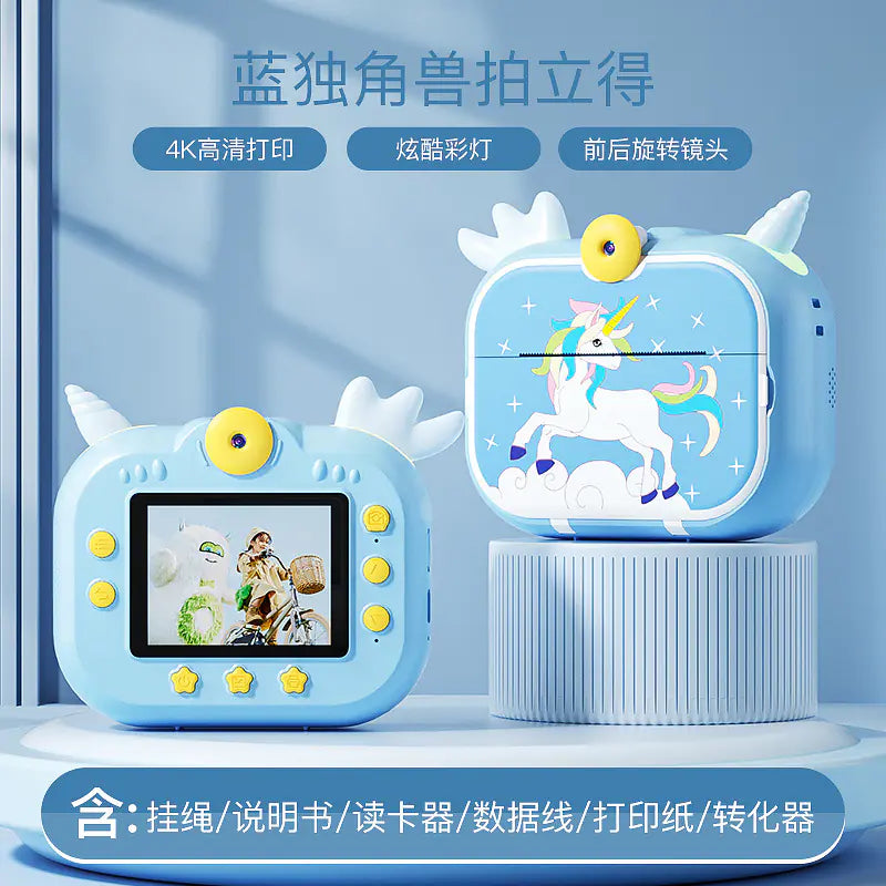 SnapJoy Mini Kids Camera with Printer