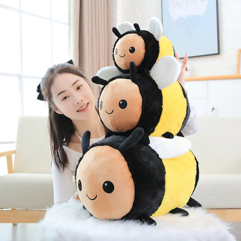 Bee & Ladybug Cuddly Plush Toys