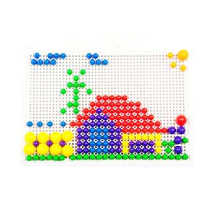 Creative Mushroom Peg Puzzle for Kids