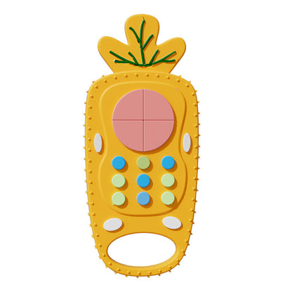 Cute Silicone Baby Teether – Remote Control & Cartoon Designs