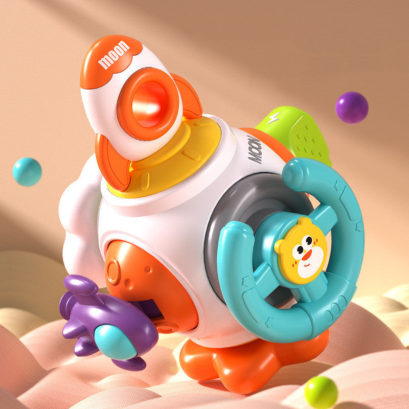 Space Adventure Baby Activity Toy – Rocket & Steering