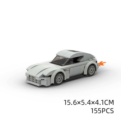 Small Particle Building Blocks Model Sports Car for Kids