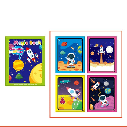 Children's Creative Magic Water Painting Book