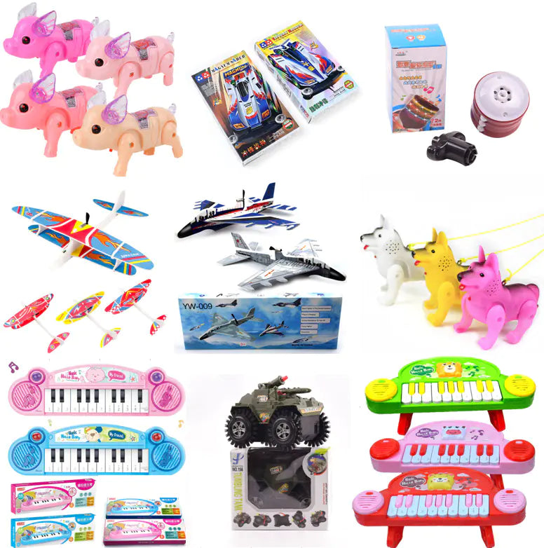 Ultimate Kids Toy Combo Set – Planes, Pianos & Cars