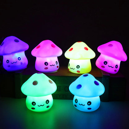 Kawaii Mushroom LED Night Light