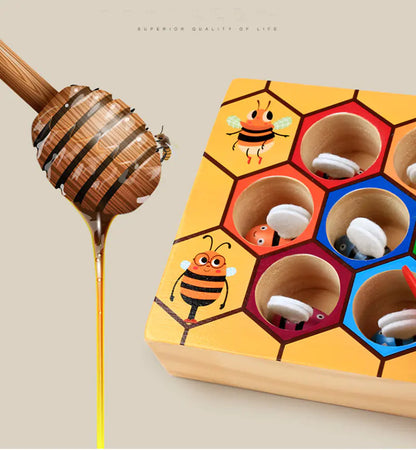 Bee Busy Wooden Learner Toy for Kids
