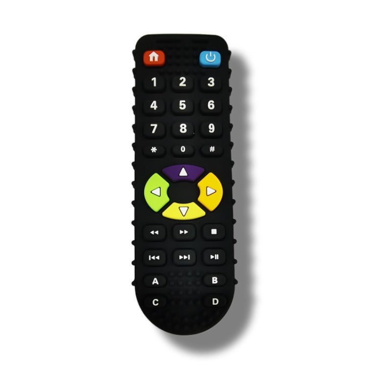 Cute Silicone Baby Teether – Remote Control & Cartoon Designs