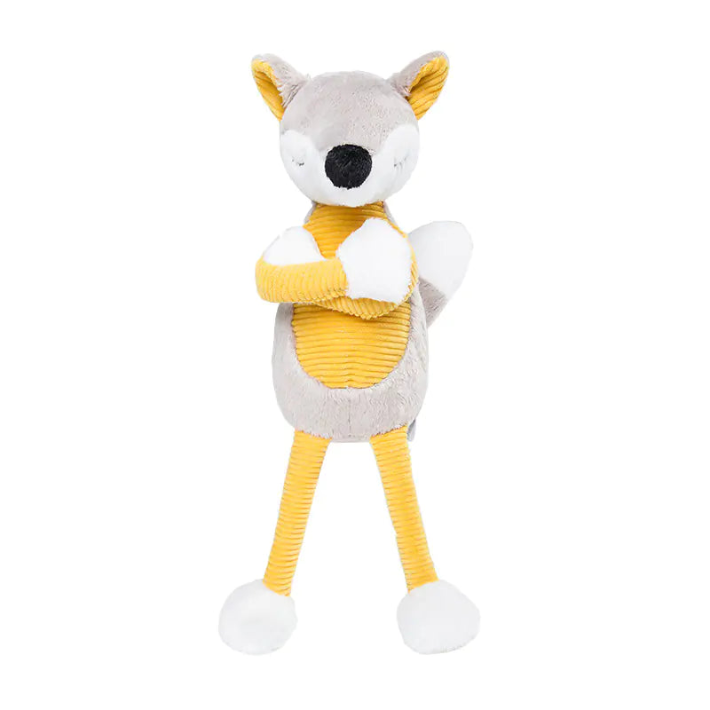 Cuddly Yellow Fox Plush for Children