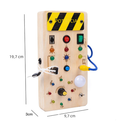 Interactive LED Learning Board for Kids
