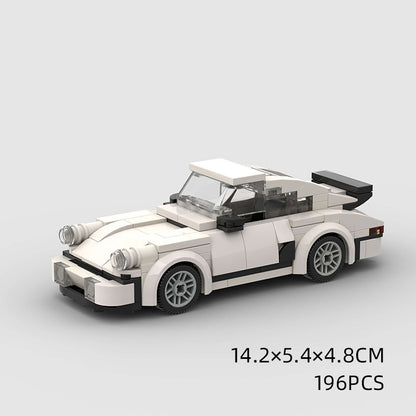 Small Particle Building Blocks Model Sports Car for Kids
