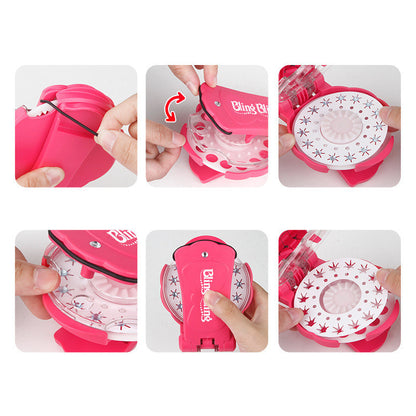 Kids Hair Bling Tool with Glitter Gems