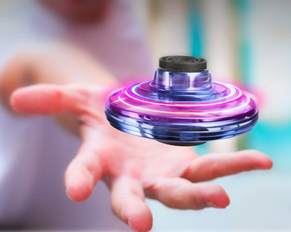 Flying Spinner Ball with LED Lights – Rechargeable Hover Toy