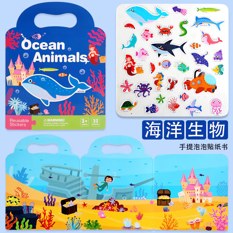 Global Jelly Sticker Quiet Books