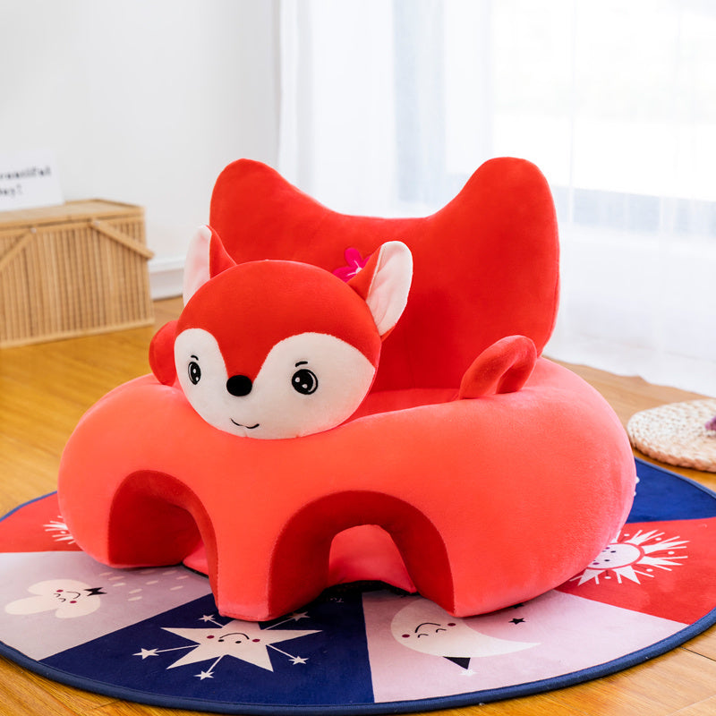 Plush Anti-Fall Animal Sofa Seat for Toddlers - Comfy & Cute