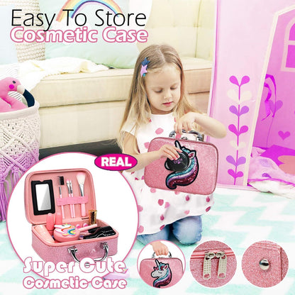 Washable Makeup Kit for Girls - Complete Makeup Set for Kids