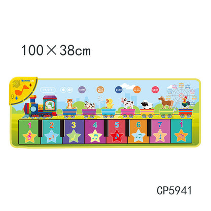 Large Touch Piano Mat with Instrument Sounds & Educational Fun