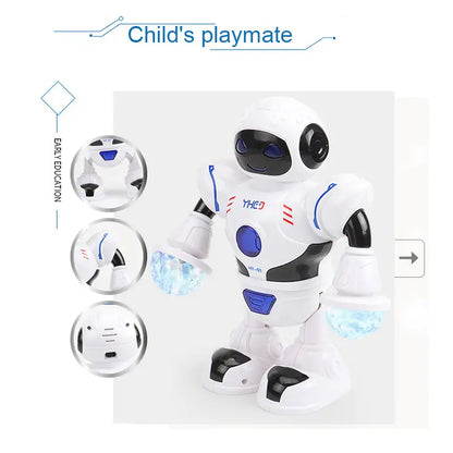 Dancing Robot Toy for Kids – Music & Lights Fun
