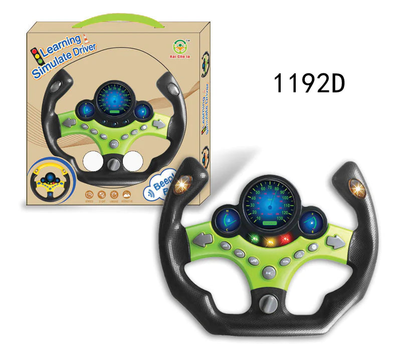 Kids Driving Simulation Steering Wheel Toy