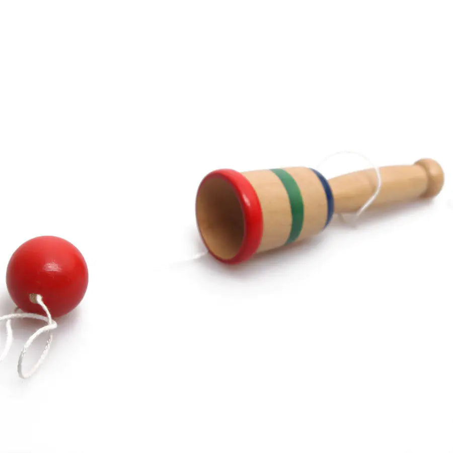 Wooden Cup and Ball Catch Game – Classic Skill Toy
