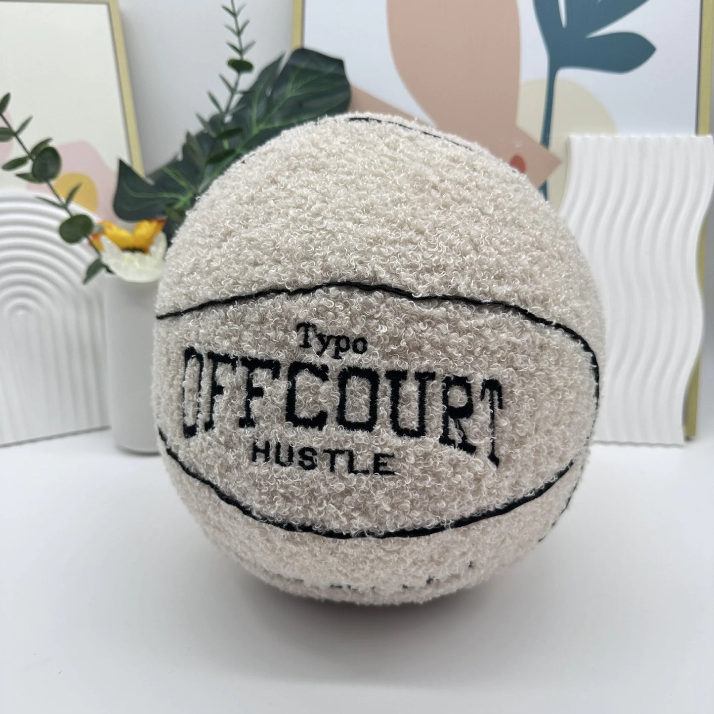 Fleece Basketballs – Stylish & Soft Indoor Play Balls