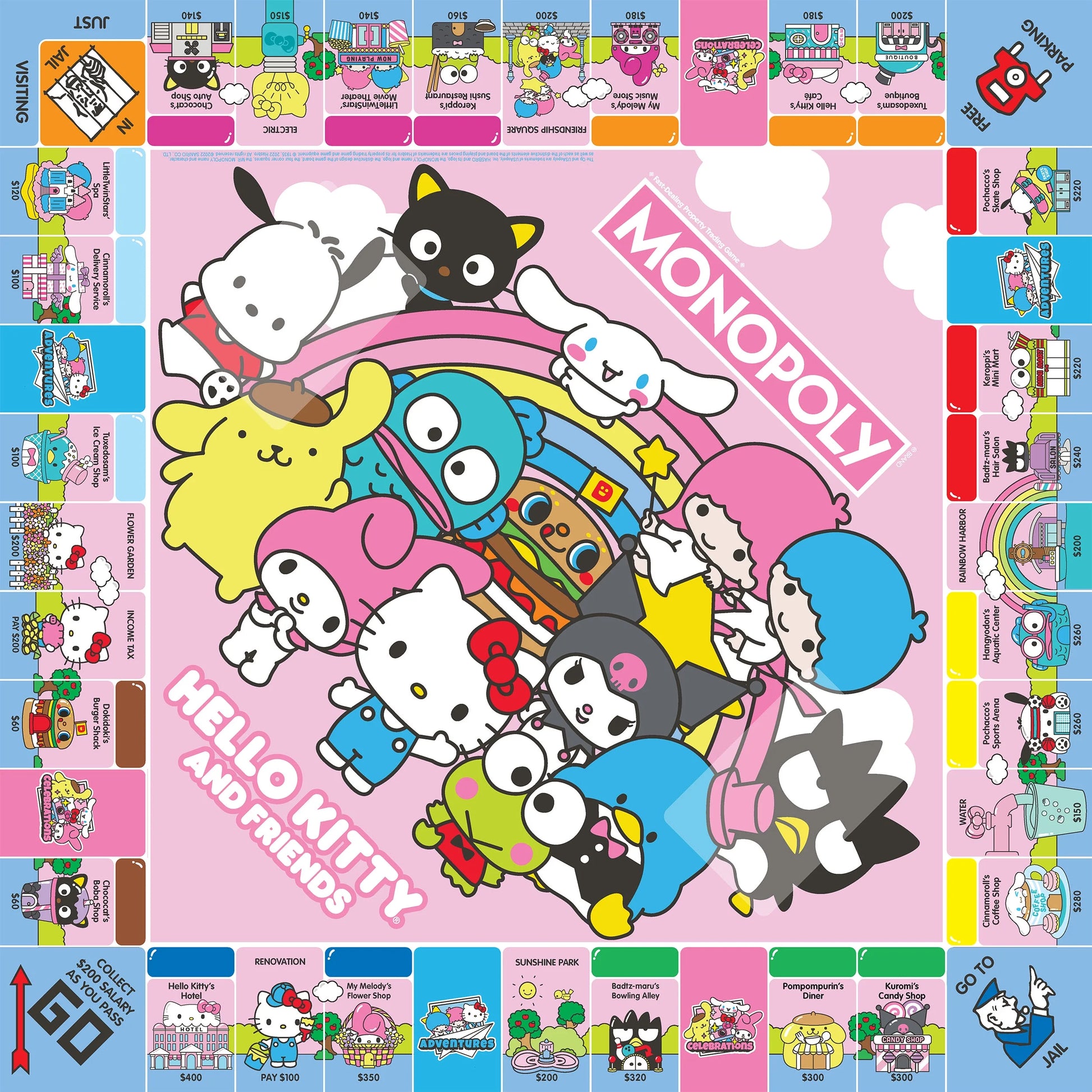 Monopoly® Hello Kitty® and Friends Board Game by