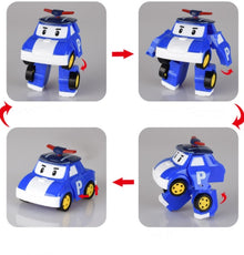 Transforming Rescue Vehicle Robot Toys