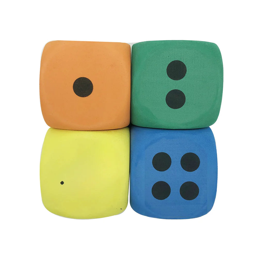 Colorful Soft Foam Dice Set