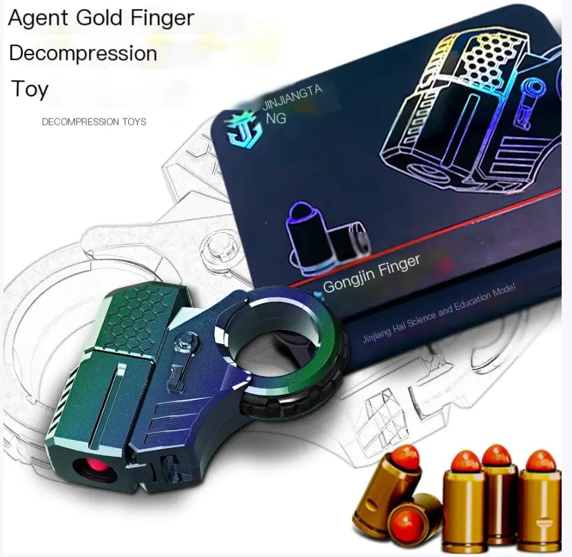 Compact Metal Stressbuster Toy Gun