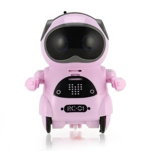 Children's Interactive Mini Pocket Dancing Robot Toy