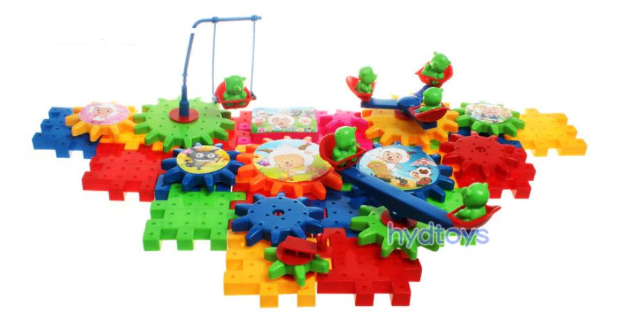 Colorful Gear Building Set – Creative Motion Toy