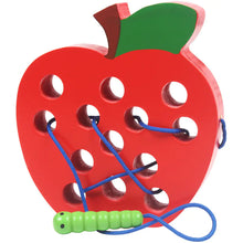 Montessori Fruit Bug Challenge - Wooden Kid's Toy