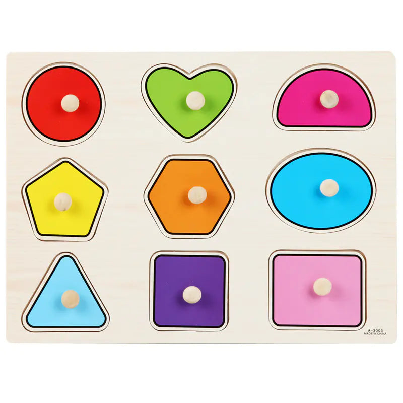 Montessori Kids' Shape & Number Puzzle