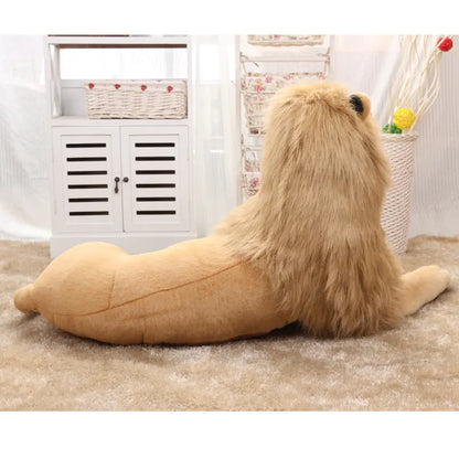 Cuddly Lion Plush Playmate for Kids