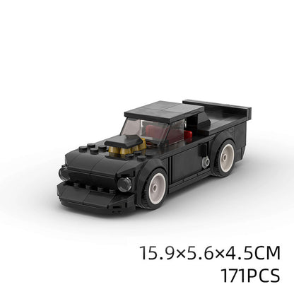 Small Particle Building Blocks Model Sports Car for Kids