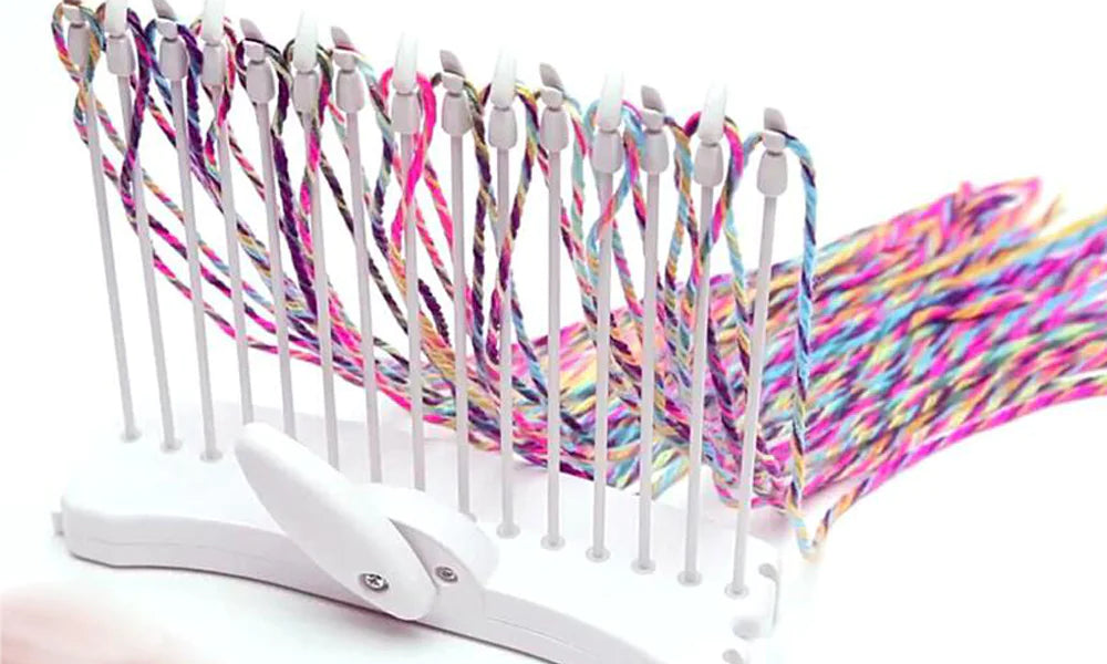 Crafty Kids Weaving Loom Kit for Crafts and Bags