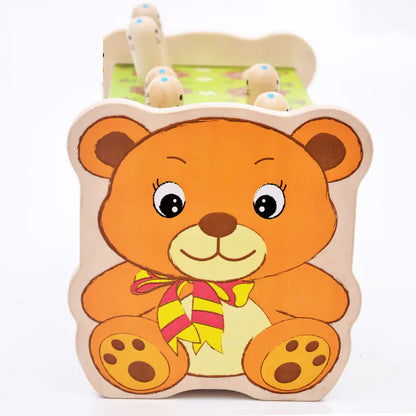 Toddler Whack-a-Mole Wooden Game