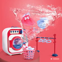 Mini Washing Machine Toy Set – Realistic Laundry Play