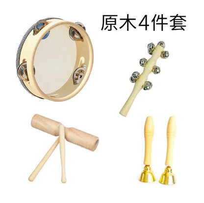 Wooden Musical Instruments Set for Kids