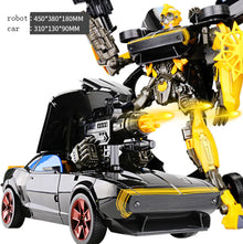 Transforming Bumblebee Car Robot Model Toy