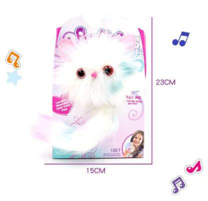 Snuggle Splash Plush Cat for Kids