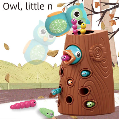 Magnetic Woodpecker Catch & Learn Game